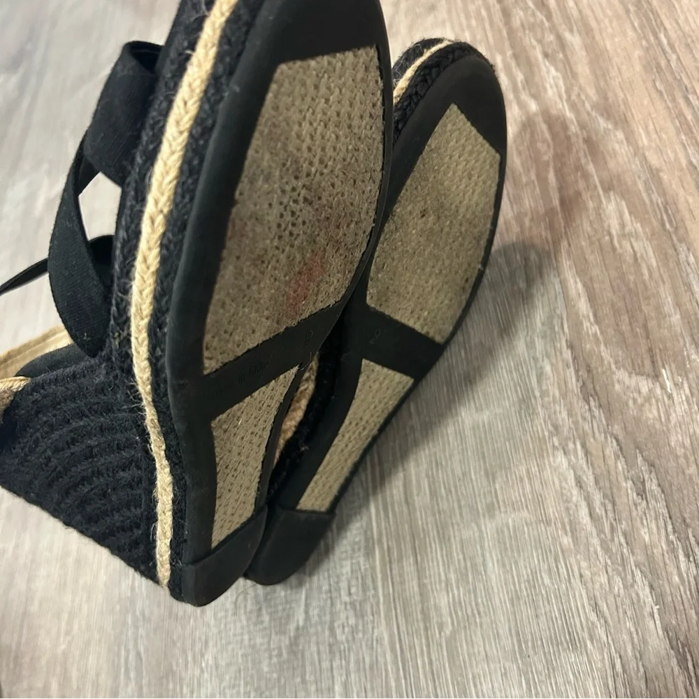 Lauren Ralph Lauren Women's Elena Espadrille Wedge Sandal Size 9
